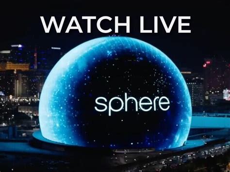 the sphere in las vegas live webcam.